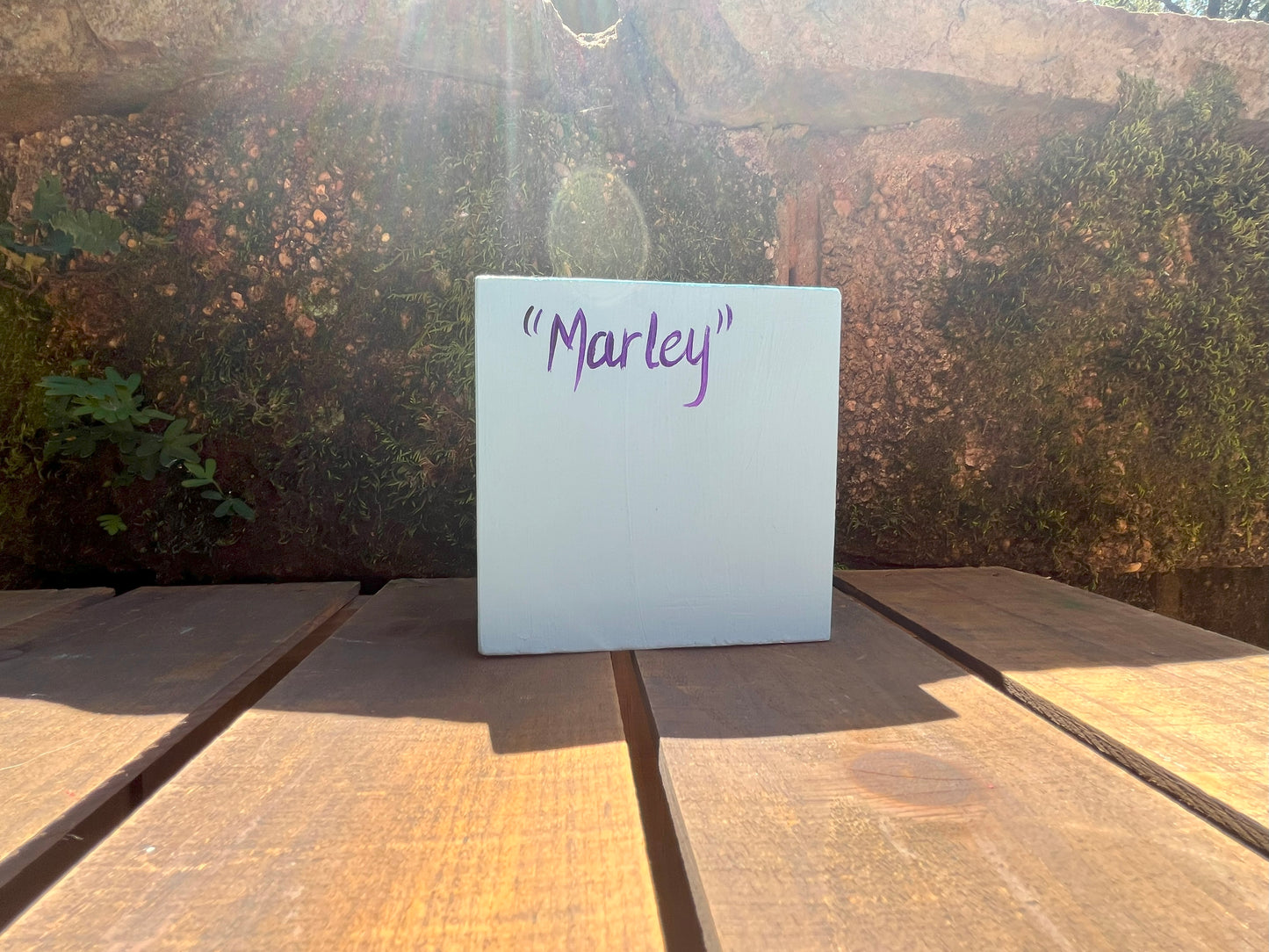 Original Painting on Wood, Marley