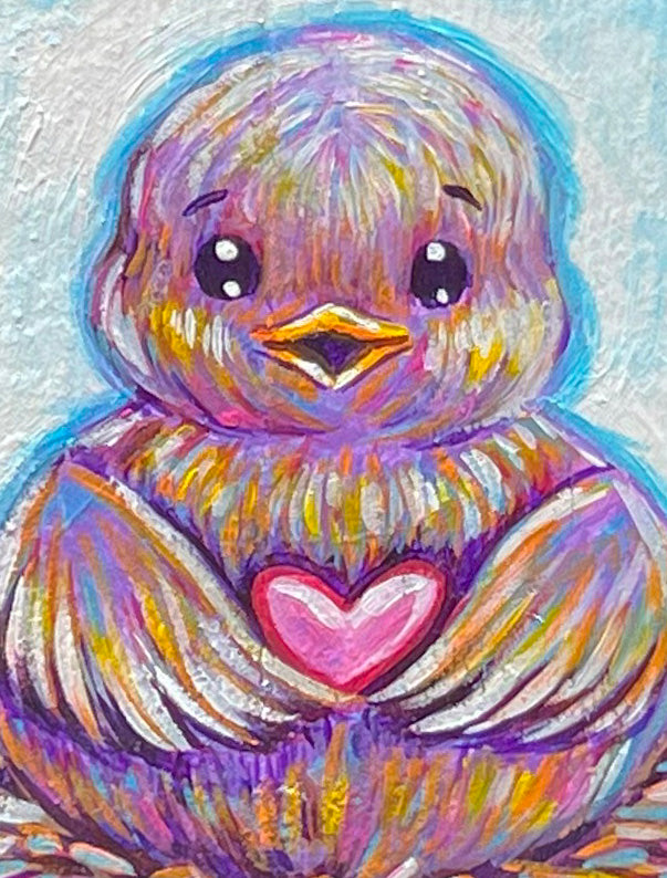 Original Painting on Wood, Nesta