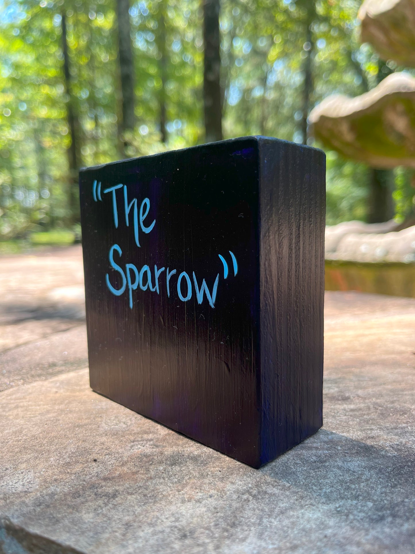 Original Painting on Wood, The Sparrow