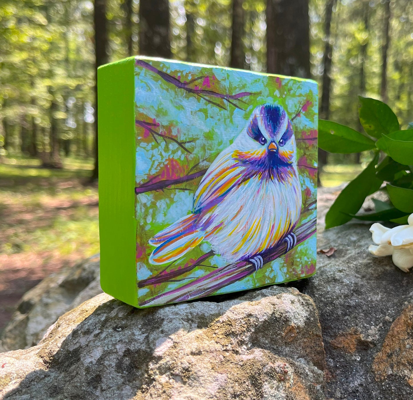 Original Painting on Wood, This Tree Right Here?