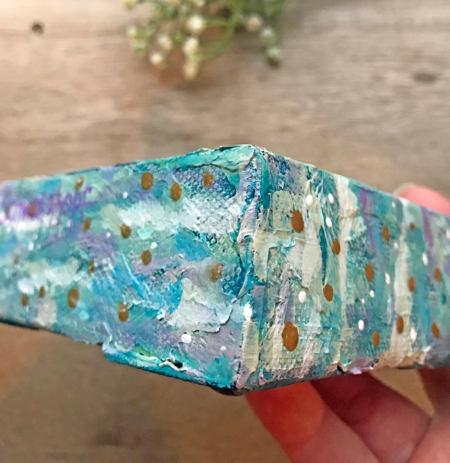 Original Painting on Canvas, Bleating Lamb