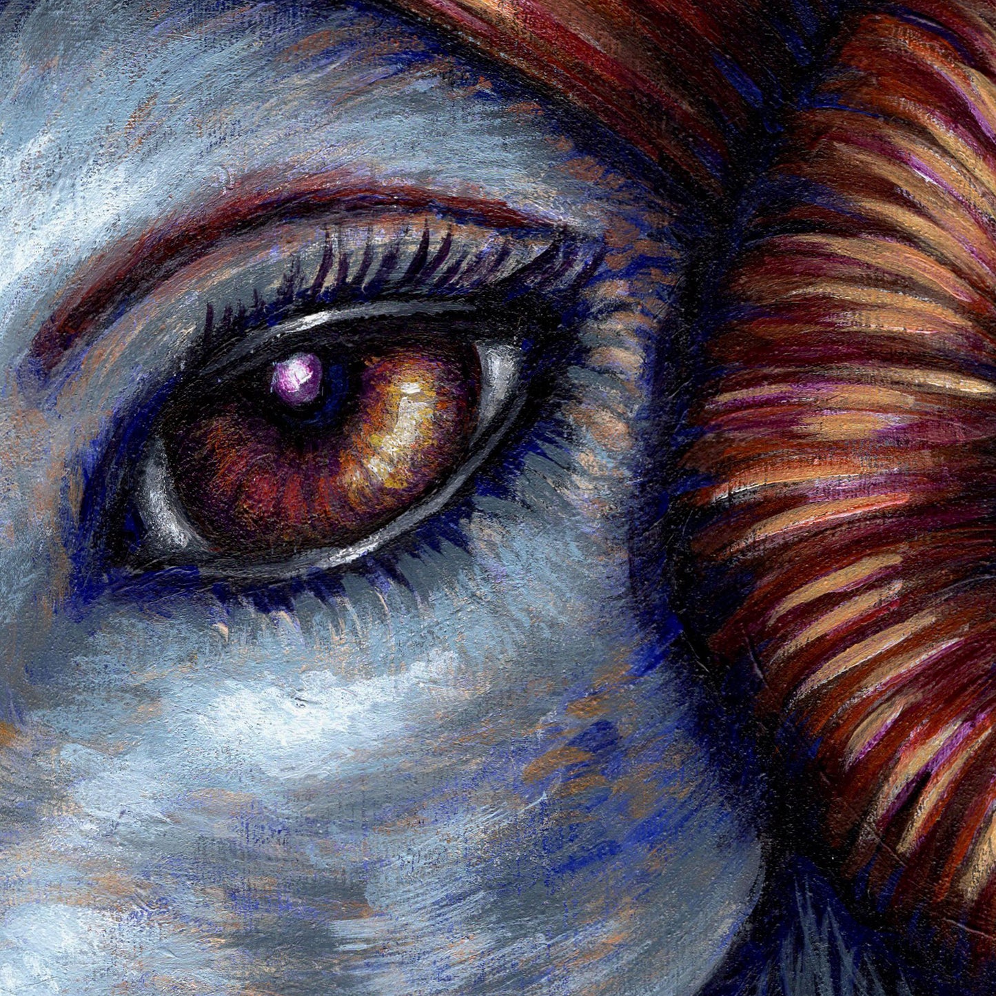 Fine Art Print, Paw Wars: Princess Greya