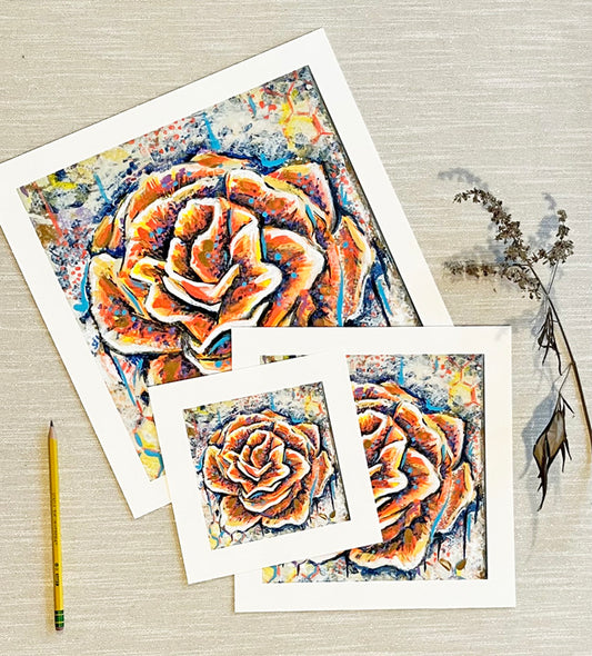 Fine Art Print, Honey Bloomer