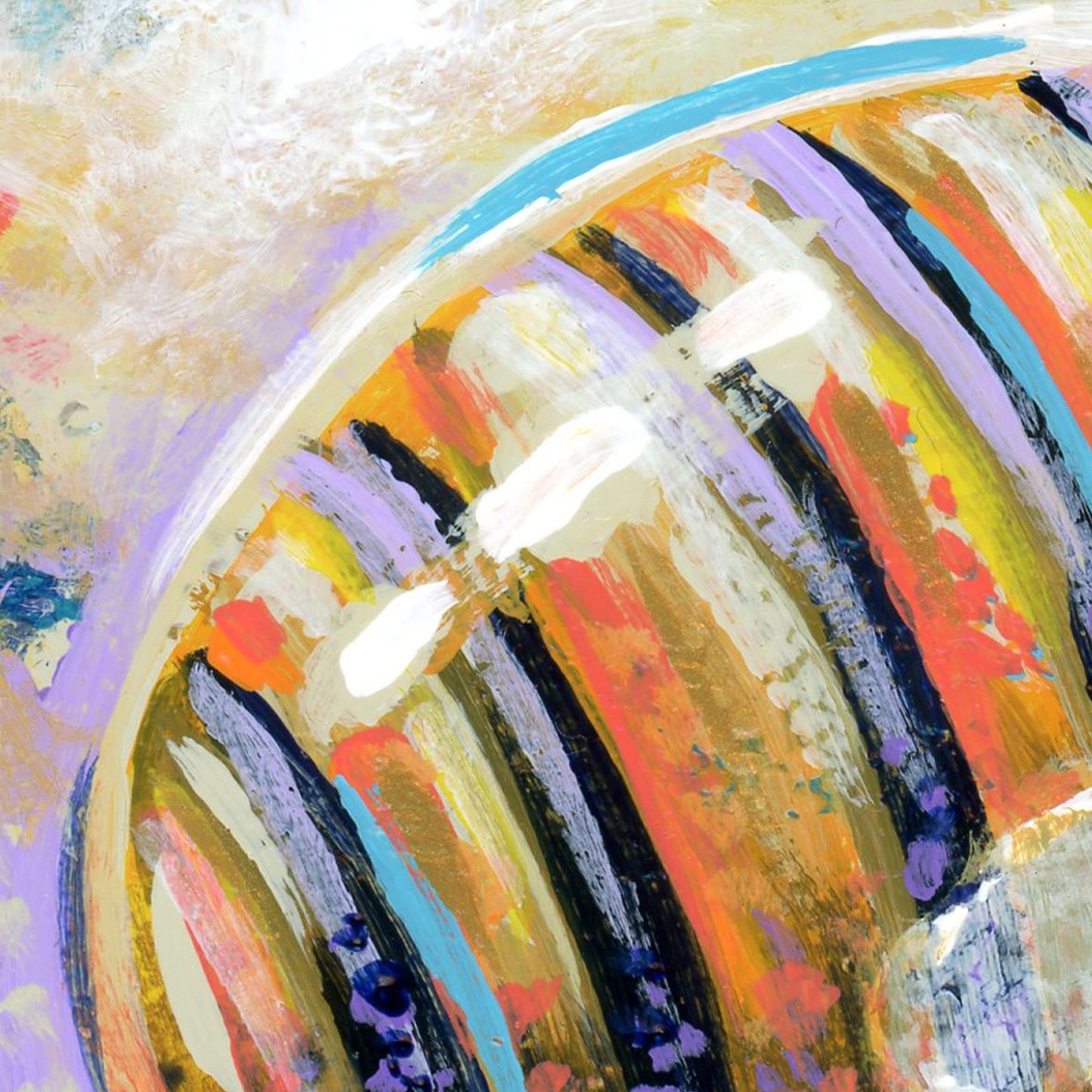 Original Painting on Canvas, Honey Dipper