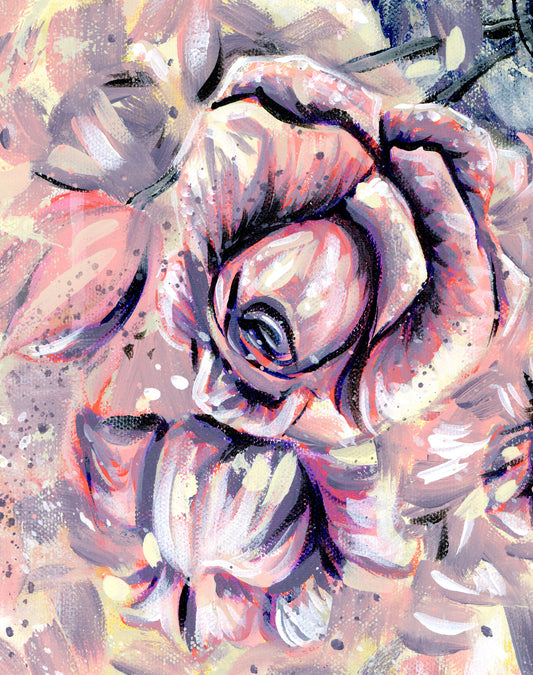 Original Painting on Canvas, Spring Forth