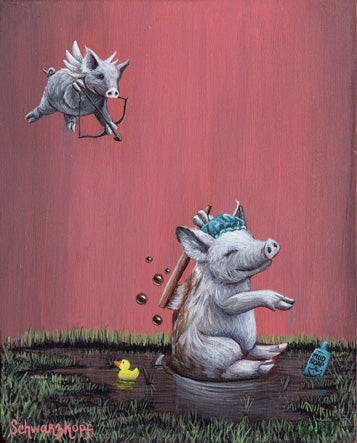 Fine Art Print, Valenswine