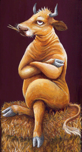 Fine Art Print, What-Heifer