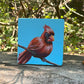 Original Painting on Wood, Angry Bird