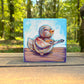 Original Painting on Wood, Bob