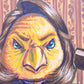 Original Painting on Wood, Dirty Birdie
