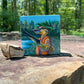Original Painting on Wood, Duck Hunting