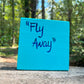 Original Painting on Wood, Fly Away