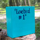 Original Painting on Wood, Lovebird #1
