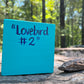 Original Painting on Wood, Lovebird #2