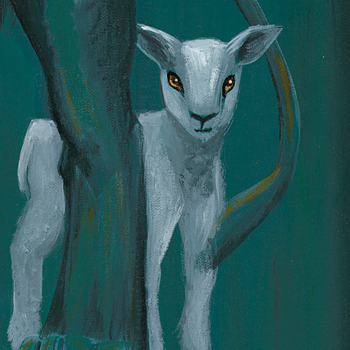 Fine Art Print, Lion and Lamb