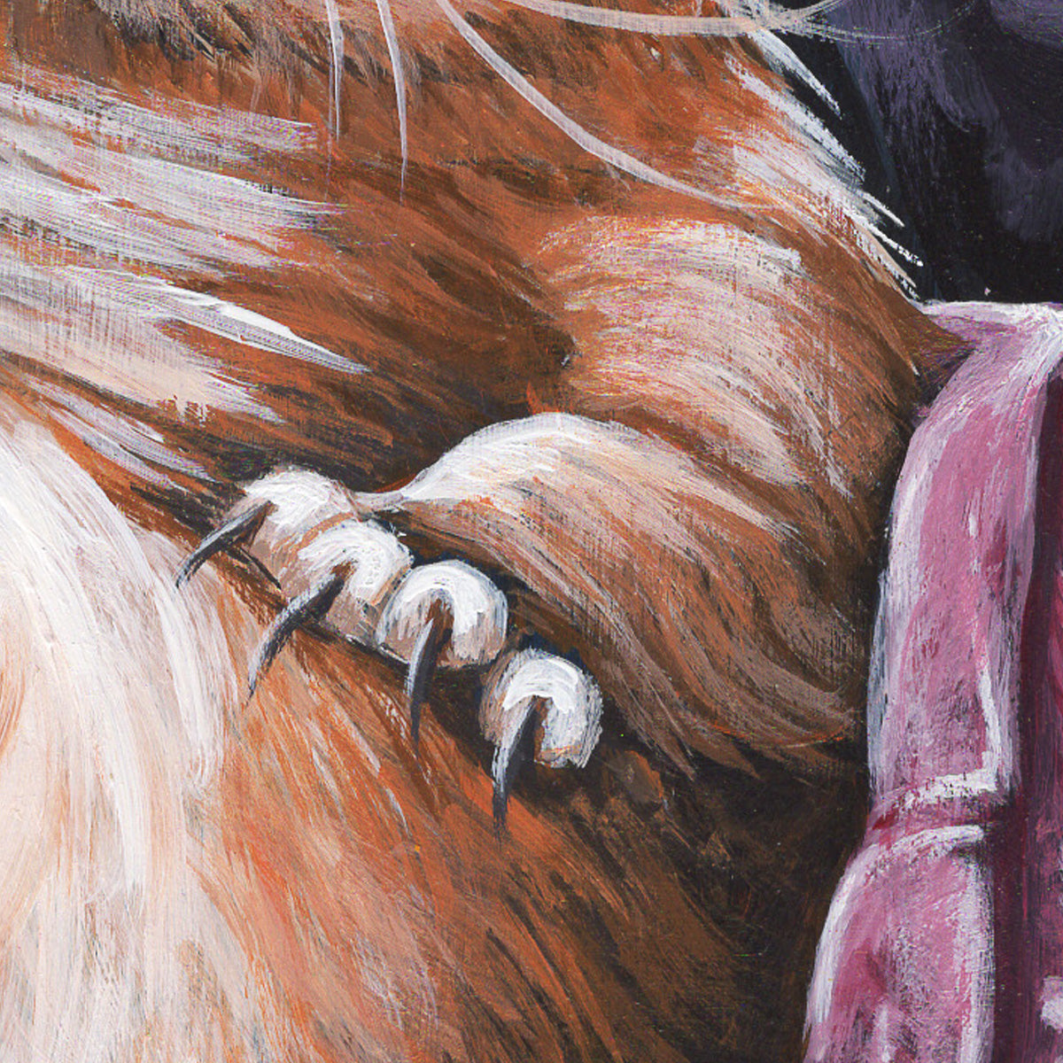 Fine Art Print, Paw Wars: Ragga the Hutt