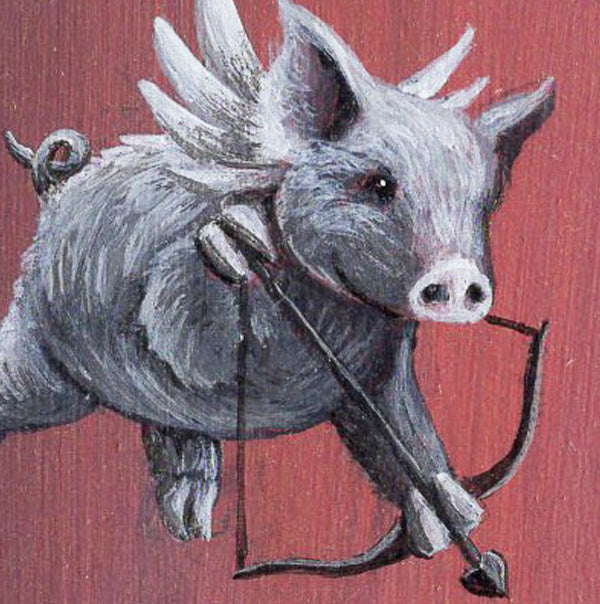 Fine Art Print, Valenswine