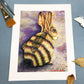 Fine Art Print, Honey Bunny