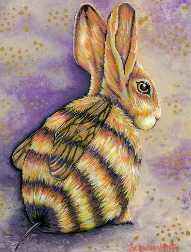 Fine Art Print, Honey Bunny