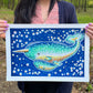 Fine Art Print, Narwhals