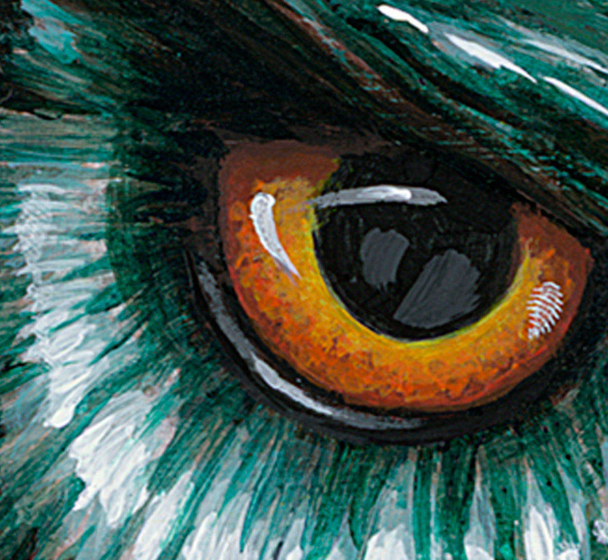 Fine Art Print, Owl and Mouse