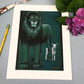 Fine Art Print, Lion and Lamb