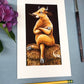 Fine Art Print, What-Heifer